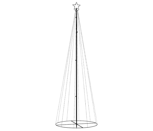 Ziemassvētku Egle, 310 Zilas Led Lampiņas, 100X300 Cm Vidaxl