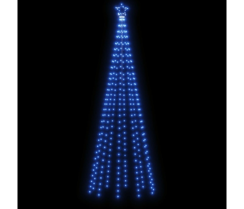 Ziemassvētku Egle, 310 Zilas Led Lampiņas, 100X300 Cm Vidaxl