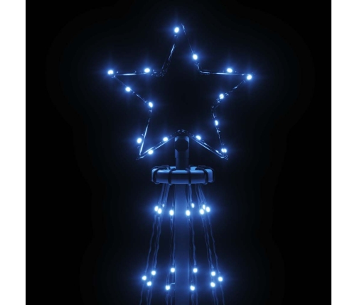 Ziemassvētku Egle, 310 Zilas Led Lampiņas, 100X300 Cm Vidaxl