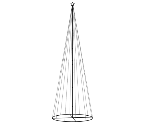 Ziemassvētku Egle, 732 Zilas Led Lampiņas, 160X500 Cm Vidaxl