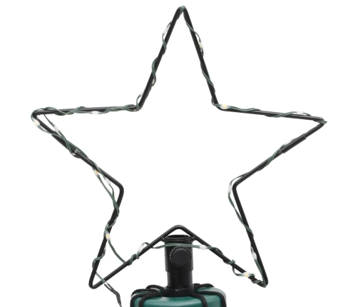 Ziemassvētku Egle Ar Pīķi, 732 Vēsi Baltas Led, 500 Cm Vidaxl