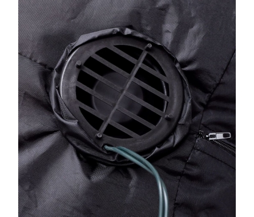 vidaXL piepūšams Ziemassvētku vecītis ar LED, 300 cm