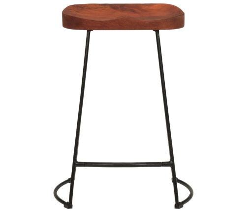 vidaXL Gavin bāra krēsli, 2 gab., 45x40x63 cm, mango masīvkoks