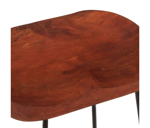 vidaXL Gavin bāra krēsli, 2 gab., 45x40x63 cm, mango masīvkoks