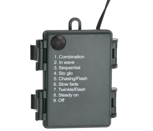 vidaXL Ziemassvētku vītne ar LED lampiņām, 2,7 m, zaļa, PVC