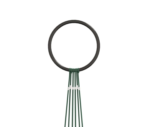 vidaXL Ziemassvētku egle karoga mastam, 108 zilas LED, 180 cm