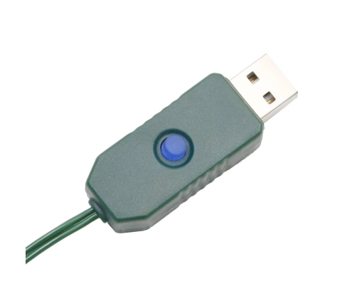 vidaXL Ziemassvētku egle karoga mastam, 310 zilas LED, 300 cm