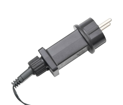 vidaXL Ziemassvētku egle karoga mastam, 732 silti baltas LED, 500 cm