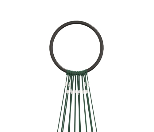 vidaXL Ziemassvētku egle karoga mastam, 732 krāsainas LED, 500 cm