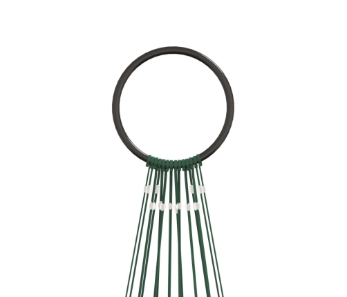 vidaXL Ziemassvētku egle karoga mastam, 1134 silti baltas LED, 800 cm