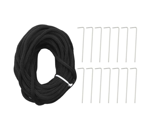 Ziemassvētku Egle Karoga Mastam, 3000 Silti Baltas Led, 800 Cm Vidaxl