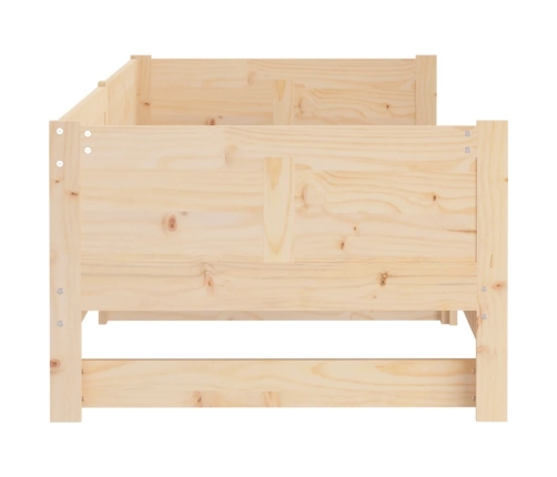 vidaXL izvelkama gulta, priedes masīvkoks, 2x(90x190) cm