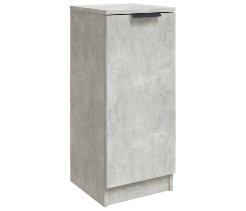 vidaXL kumode, betona pelēka, 30x30x70 cm, inženierijas koks