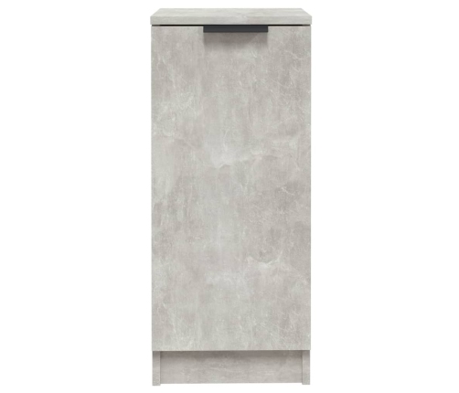vidaXL kumode, betona pelēka, 30x30x70 cm, inženierijas koks