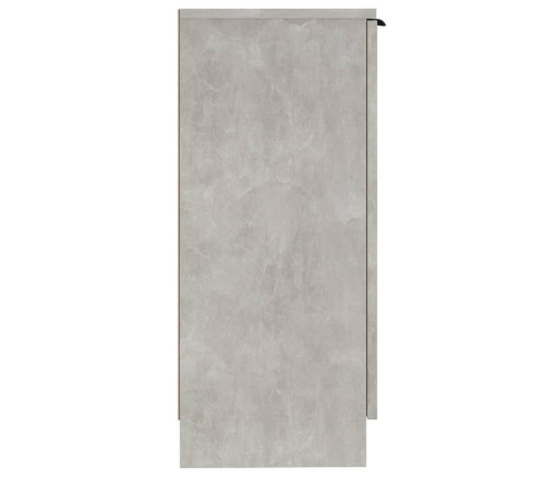 vidaXL kumode, betona pelēka, 30x30x70 cm, inženierijas koks