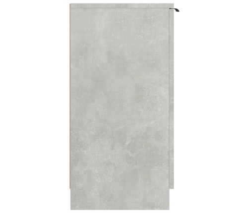 vidaXL apavu skapītis, betona pelēks, 59x35x70 cm, inženierijas koks