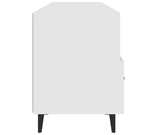 vidaXL TV skapītis, balts, 102x35x50 cm, inženierijas koks