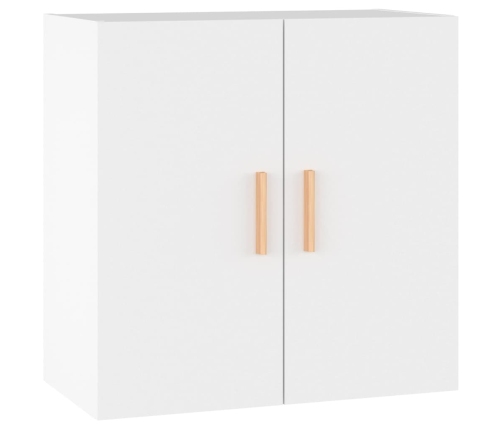 vidaXL sienas skapītis, balts, 60x30x60 cm, inženierijas koks
