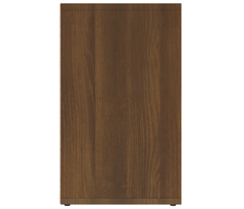 vidaXL apavu plaukti, 2 gab., brūna ozola, 52,5x30x50 cm