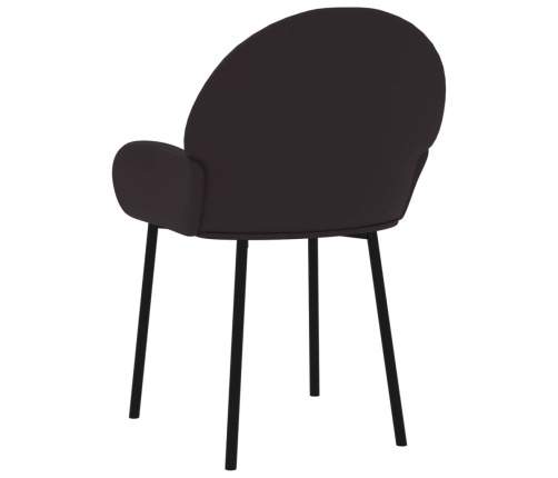 Virtuves Krēsli, 2 Gab., Melna Mākslīgā Āda Vidaxl