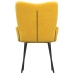 Virtuves Krēsli, 2 Gab., Dzeltens Samts Vidaxl