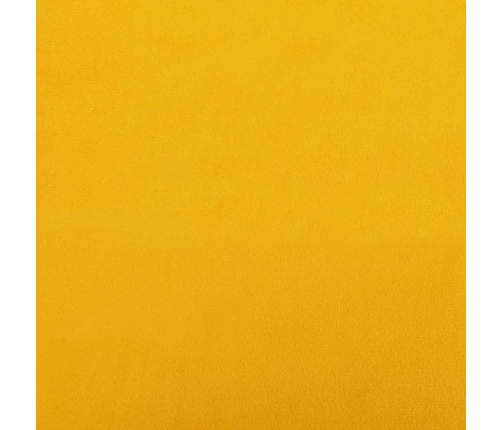 Virtuves Krēsli, 2 Gab., Dzeltens Samts Vidaxl