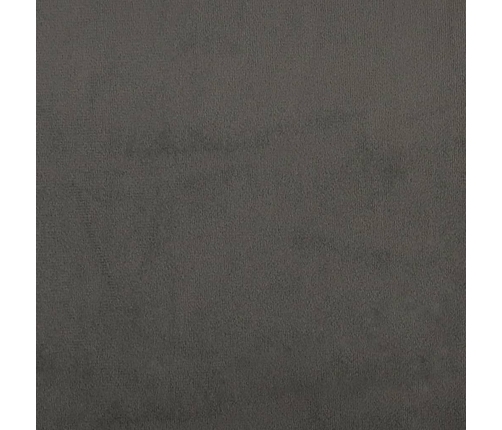 Virtuves Krēsli, 2 Gab., Tumši Pelēks Samts Vidaxl