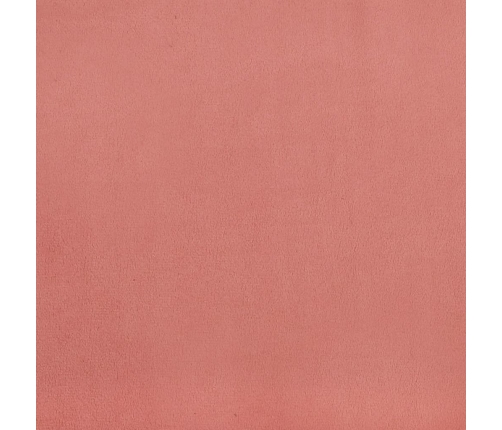 vidaXL virtuves krēsli, 2 gab., rozā samts