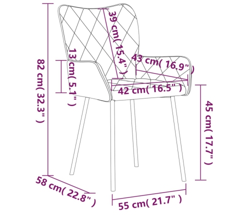 vidaXL virtuves krēsli, 2 gab., tumši pelēks audums