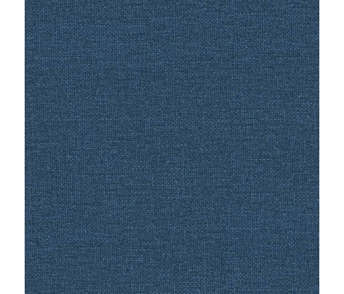 vidaXL virtuves krēsli, 2 gab., zils audums