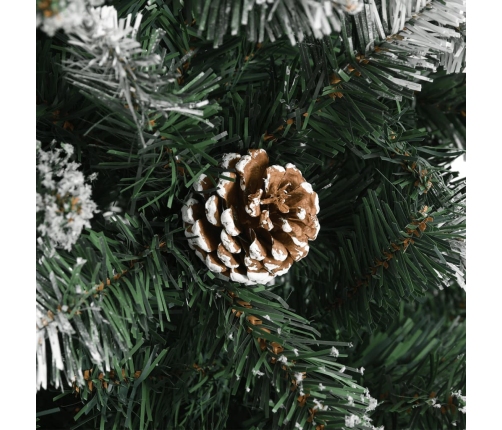 Mākslīgā Ziemassvētku Egle Ar Statīvu, Zaļa, 120 Cm, Pvc Vidaxl