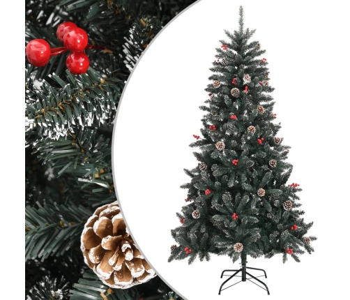 Mākslīgā Ziemassvētku Egle Ar Statīvu, Zaļa, 180 Cm, Pvc Vidaxl