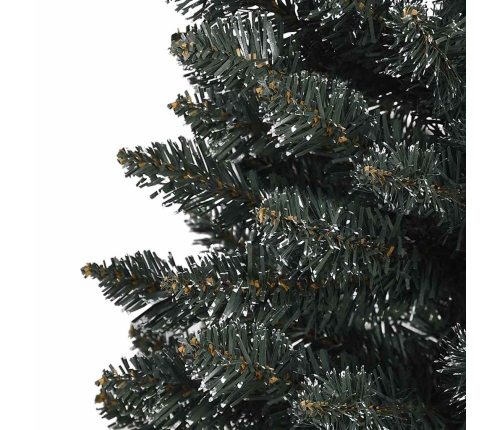 Mākslīgā Ziemassvētku Egle Ar Statīvu, Šaura, 150 Cm, Zaļa, Pvc Vidaxl