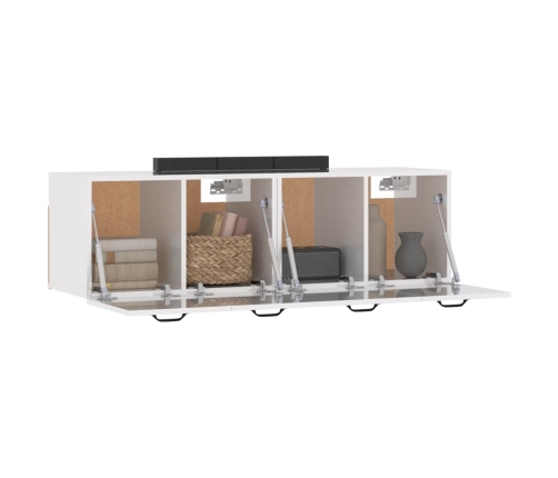 vidaXL sienas skapīši, 2 gab., balti, 80x36,5x35 cm, inženierijas koks