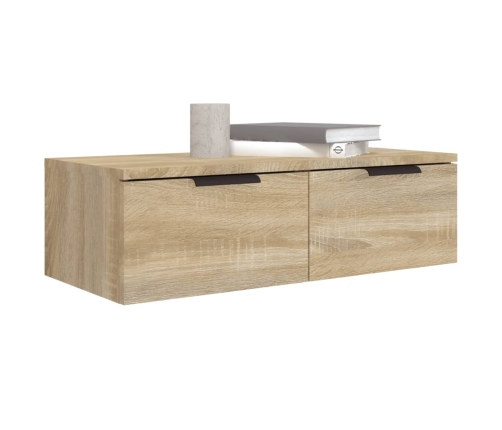 vidaXL sienas skapīši, 2 gab., ozola, 68x30x20 cm, inženierijas koks