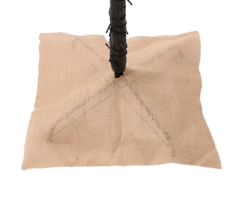 vidaXL mākslīgā palma, 72 silti baltas LED, 120 cm