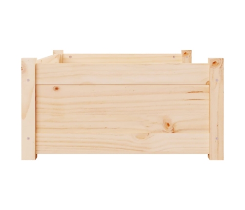 vidaXL suņu gulta, 75,5x55,5x28 cm, priedes masīvkoks