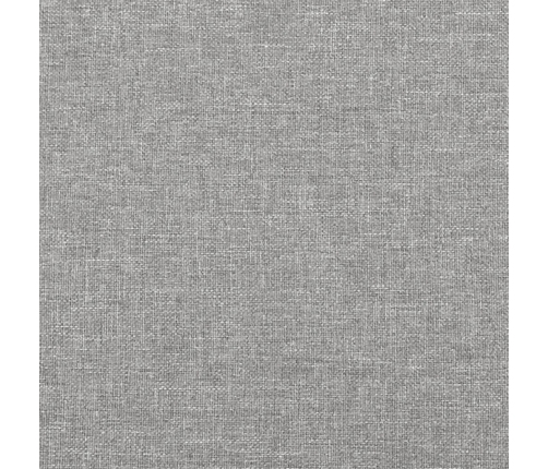 vidaXL sols, gaiši pelēks, 70x30x30 cm, audums