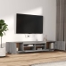 2-Daļīgs Tv Skapīšu Komplekts, Led, Pelēks, Inženierijas Koks Vidaxl