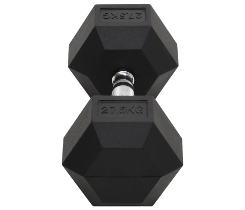 vidaXL hantele, 27,5 kg, čuguns