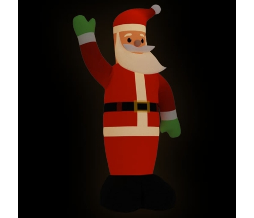 Piepūšams Ziemassvētku Vecītis Ar Led, 370 Cm Vidaxl