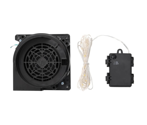 Piepūšams Ziemassvētku Vecītis Ar Led, 370 Cm Vidaxl