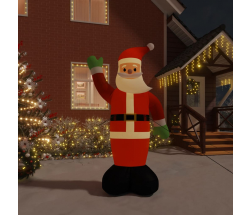 Piepūšams Ziemassvētku Vecītis Ar Led, 370 Cm Vidaxl