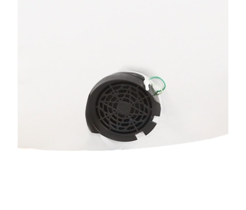 vidaXL piepūšams sniegavīrs, LED, 370 cm