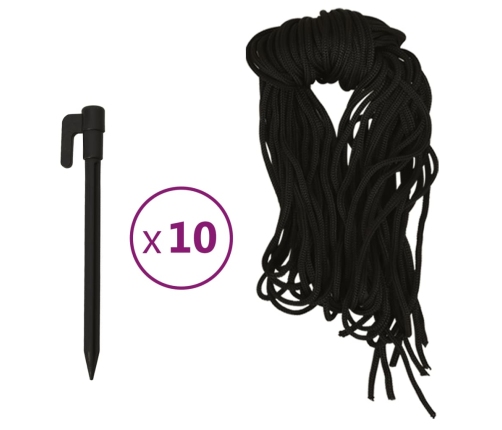 vidaXL piepūšams sniegavīrs, LED, 370 cm