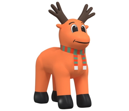 vidaXL piepūšams Ziemassvētku briedis, LED, 500 cm