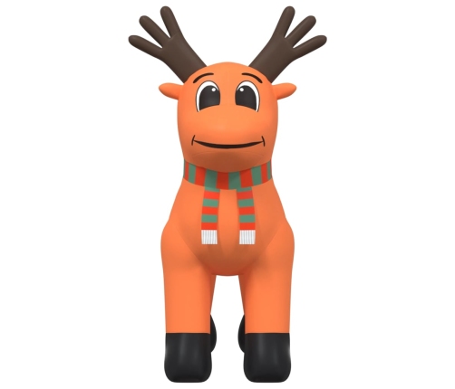 vidaXL piepūšams Ziemassvētku briedis, LED, 500 cm