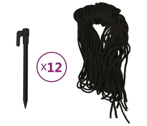 vidaXL piepūšama Ziemassvētku arka, LED, 260 cm