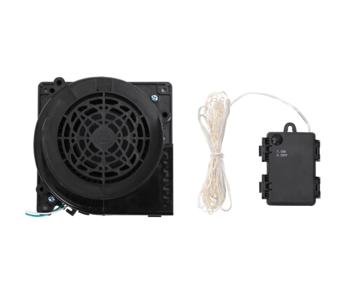 vidaXL piepūšama Ziemassvētku arka, LED, 260 cm