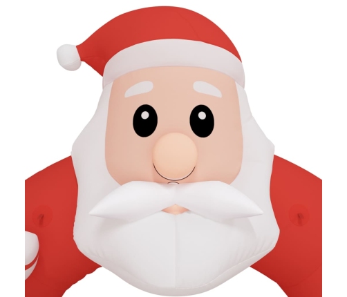 vidaXL piepūšama Ziemassvētku arka, LED, 320 cm